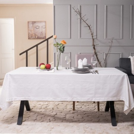 Τραπεζομάντηλο Teoran Albas 00 - 155 x 260 cm