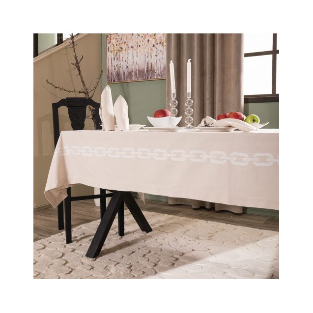 Τραπεζομάντηλο Teoran Albas 01 - 155 x 260 cm