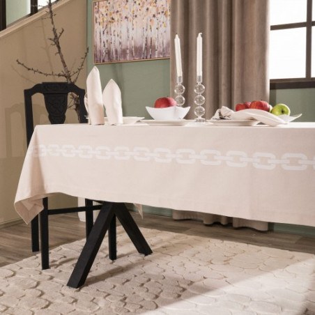 Τραπεζομάντηλο Teoran Albas 01 - 155 x 320 cm