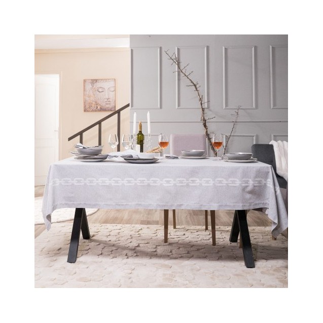 Τραπεζομάντηλο Teoran Albas 03 - 155 x 230 cm