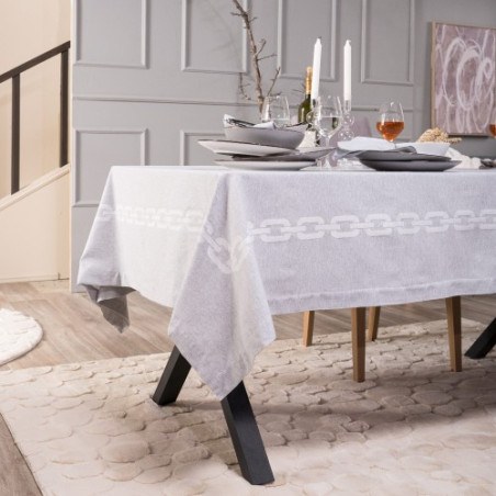 Τραπεζομάντηλο Teoran Albas 03 - 155 x 260 cm