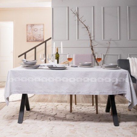 Τραπεζομάντηλο Teoran Albas 03 - 155 x 320 cm