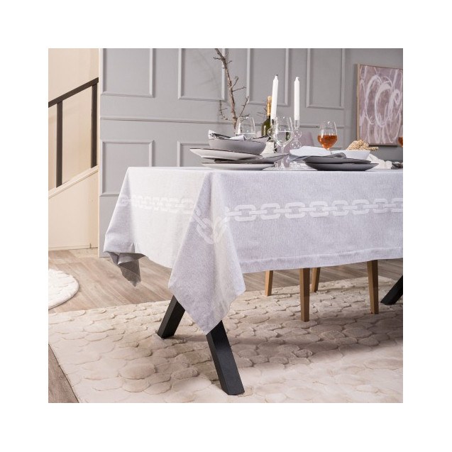 Τραπεζομάντηλο Teoran Albas 03 - 155 x 320 cm