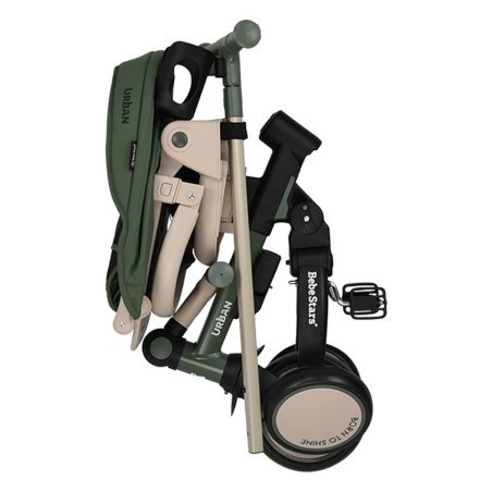 Ποδηλατάκι τρίκυκλο Bebe Stars Urban 7in1 Forest Green 822-179