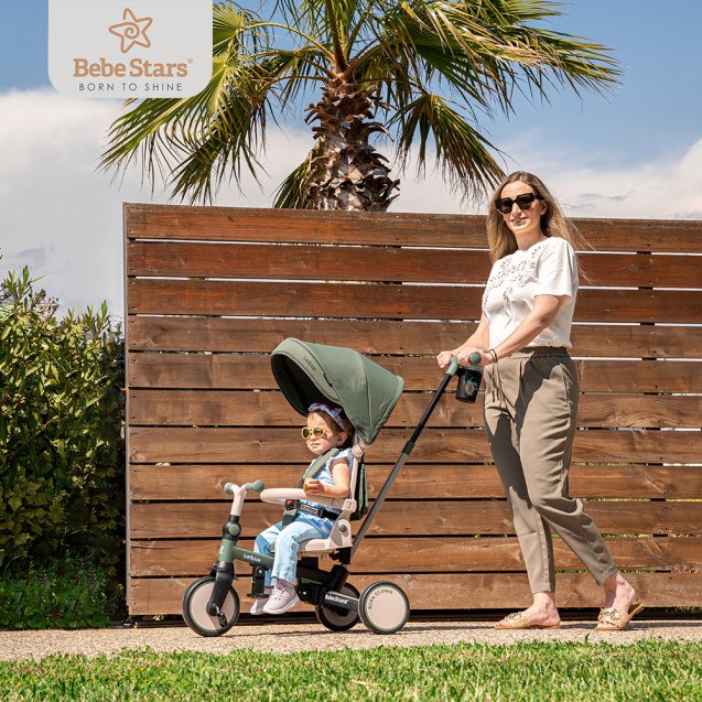 Ποδηλατάκι τρίκυκλο Bebe Stars Urban 7in1...