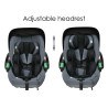 Κάθισμα Αυτοκινήτου Baby Bebe Stars i-Size Grey 004-188