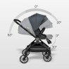 Πολυκαρότσι Bebe Stars Mirage 2σε1 Olive 331-189