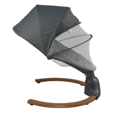 Κούνια Ηλεκτρική Bebe Stars Fluffy Smoked Grey 257-186