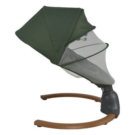 Κούνια Ηλεκτρική Bebe Stars Fluffy Forest Green 257-176