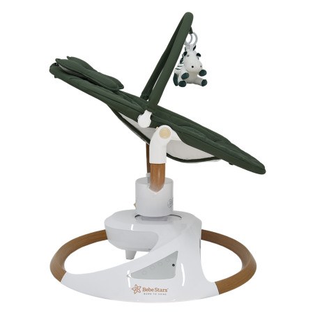 Κούνια Ηλεκτρική Bebe Stars Snuggle Forest Green 256-176