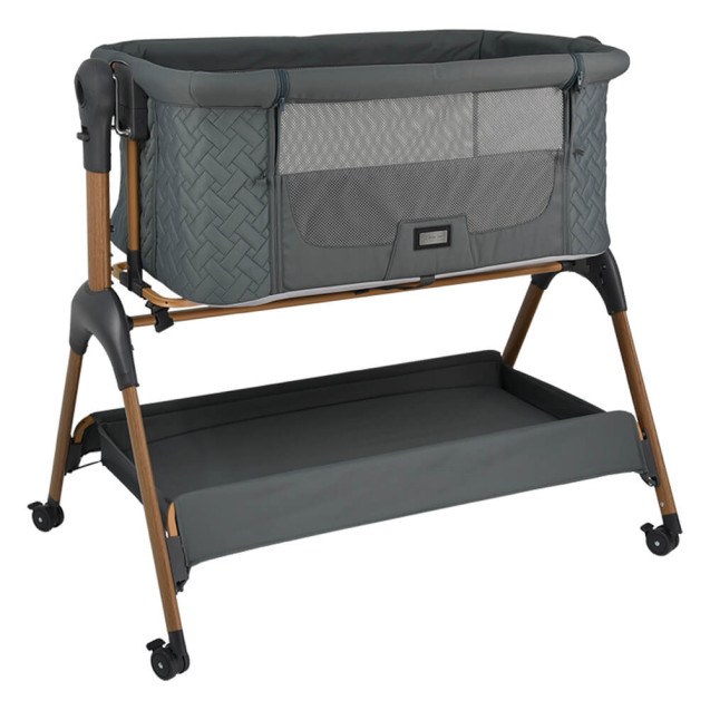 Λίκνο Bebe Stars Style 2 in 1 Smoked Grey 847-186
