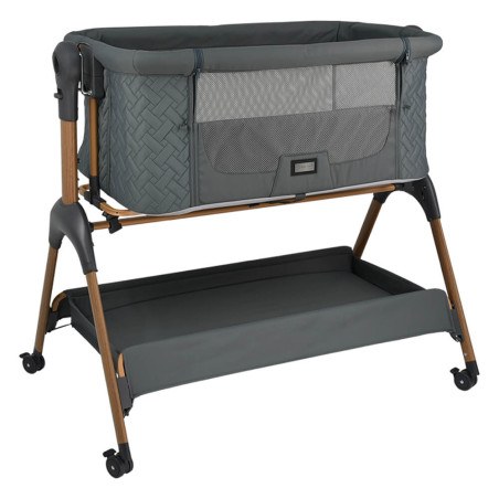 Λίκνο Bebe Stars Style 2 in 1 Smoked Grey 847-186