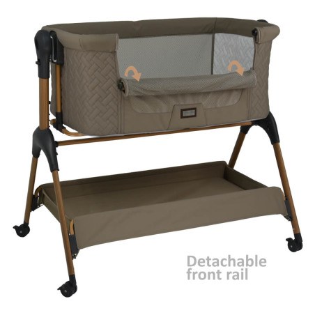 Λίκνο Bebe Stars Style 2 in 1 Natural Beige 847-182
