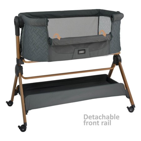 Λίκνο Bebe Stars Serenity 2 in 1 Smoked Grey 846-186