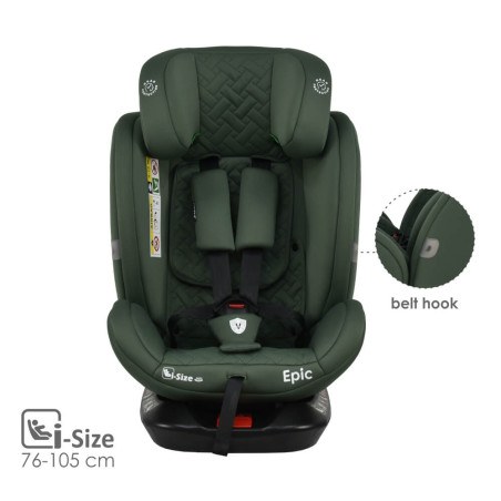 Κάθισμα Αυτοκινήτου  Bebe Stars Epic Isofix i-Size 360° Forest Green 921-176