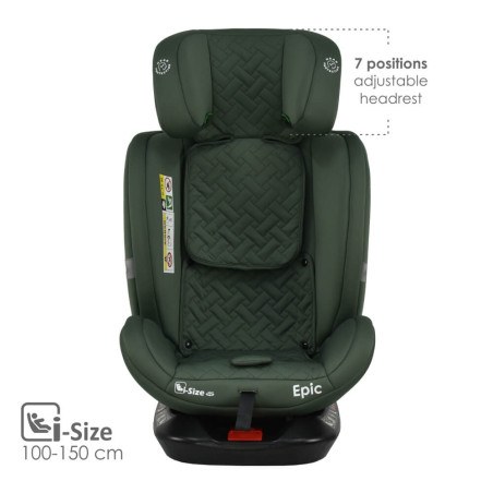 Κάθισμα Αυτοκινήτου  Bebe Stars Epic Isofix i-Size 360° Forest Green 921-176