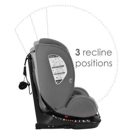 Κάθισμα Αυτοκινήτου  Bebe Stars Epic Isofix i-Size 360° Smoked Grey 921-186