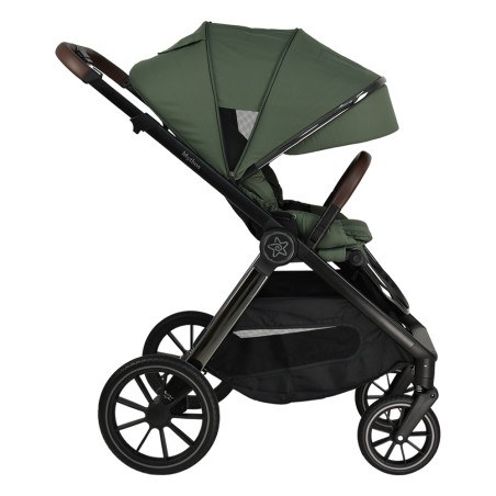 Πολυκαρότσι Bebe Stars Mythos 2σε1 Forest Green 345-176
