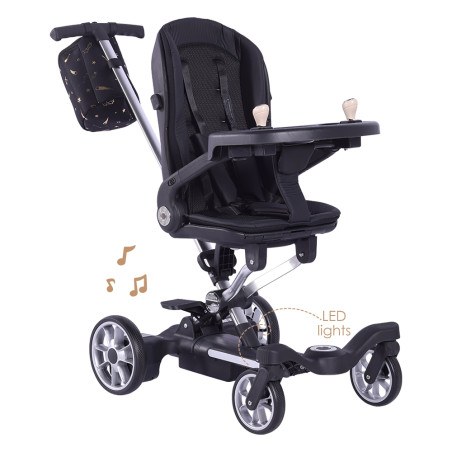 Καρότσι Ηλεκτρικό Bebe Stars Smart Ride Black 185-188