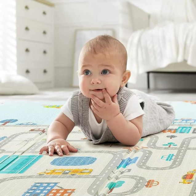 Χαλάκι δραστηριοτήτων διπλής όψης 150x150x1cm...