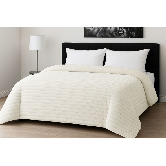 Κουβερτοπάπλωμα Le Blanc Flannel Comfort Διπλό 200x240...