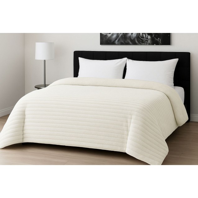 Κουβερτοπάπλωμα Le Blanc Flannel Comfort Διπλό...
