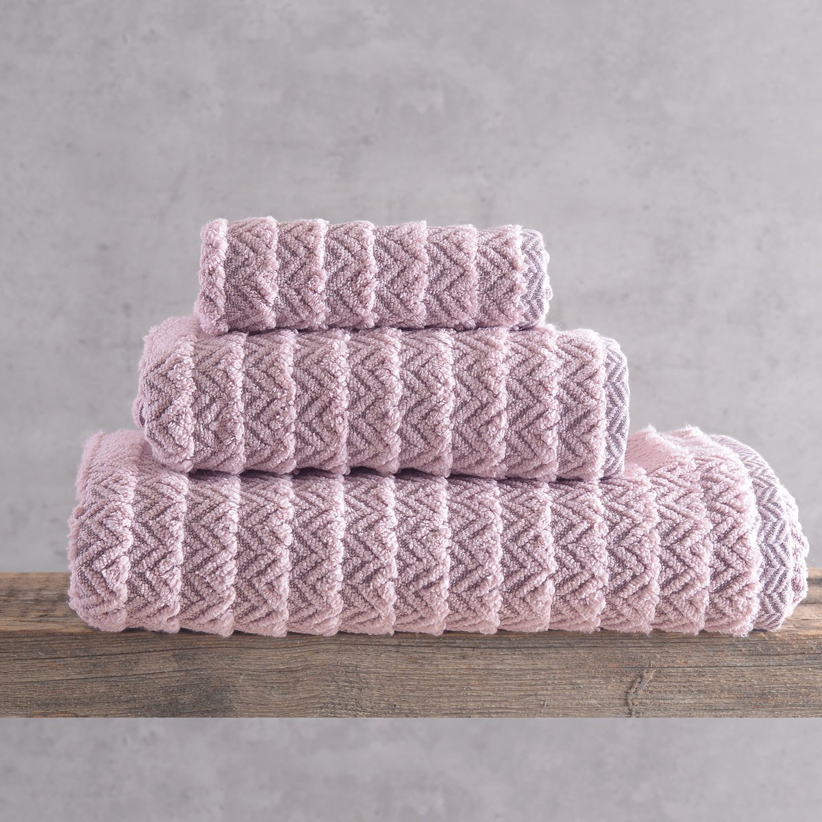 Σετ Πετσέτες 5 Τεμαχίων Rythmos Thiva Πουδρα