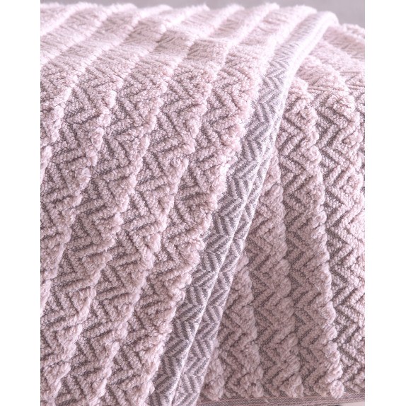 Πετσέτα Προσώπου Rythmos Thiva Πουδρα 50x90