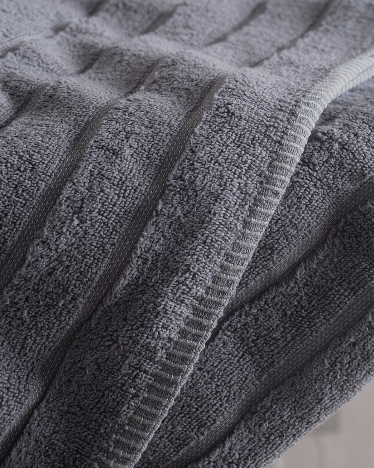 Πετσέτα Προσώπου Rythmos Pyramid Ανθρακι 50x90