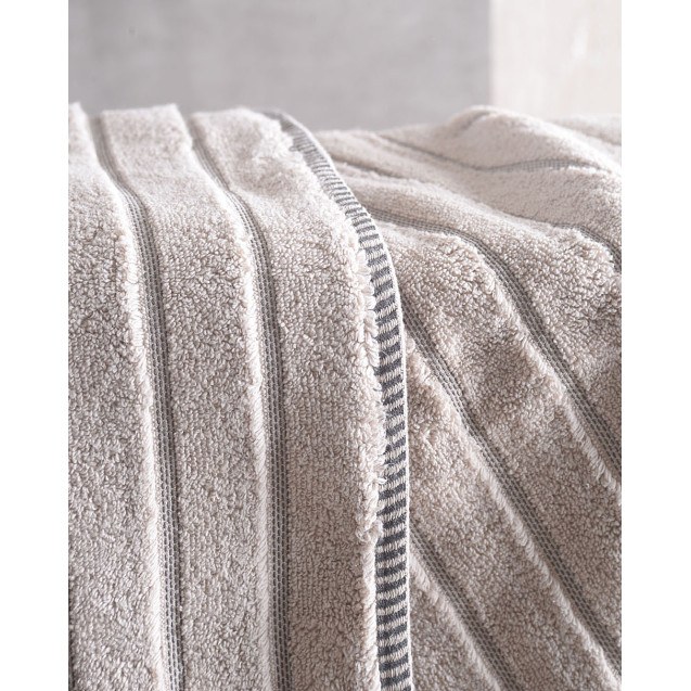 Πετσέτα Μπάνιου Rythmos Pyramid Ανθρακι 70x140