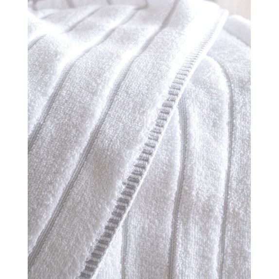 Πετσέτα Προσώπου Rythmos Pyramid Λευκο 50x90