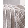 Πετσέτα Προσώπου Rythmos Pyramid Λευκο 50x90