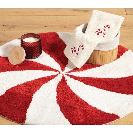 Χριστουγεννιάτικο Χαλάκι Nef-Nef Sweet Christmas Red/White D.70