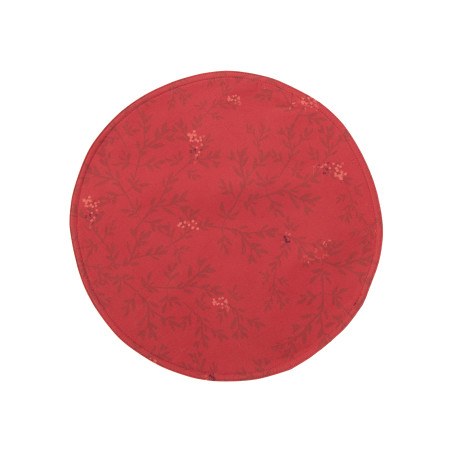 Χριστουγεννιάτικο Σουπλά Nef-Nef Hope Beige/Red D.38