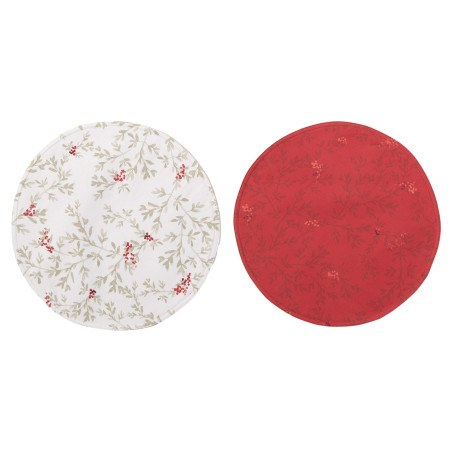 Χριστουγεννιάτικο Σουπλά Nef-Nef Hope Beige/Red D.38