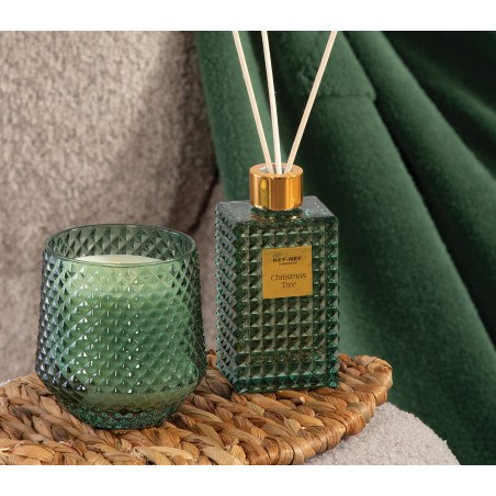 Χριστουγεννιάτικο Αρωματικό Κερί Nef-Nef Christmas Tree Green 240gr