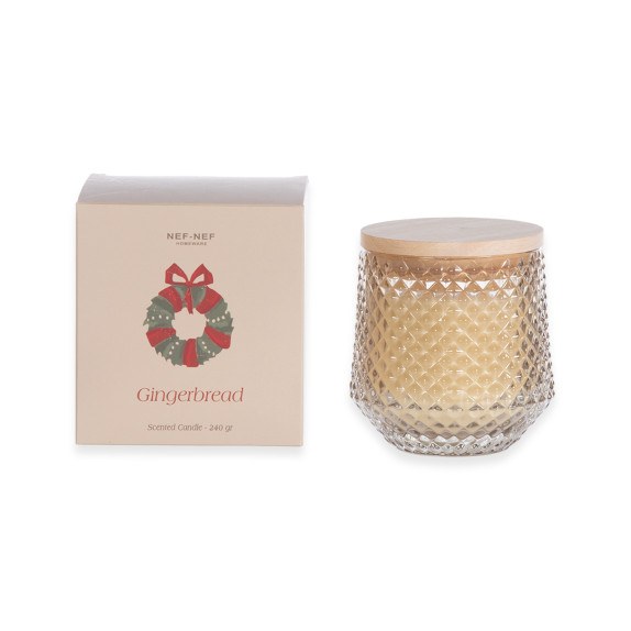 Χριστουγεννιάτικο Αρωματικό Κερί Nef-Nef Gingerbread...