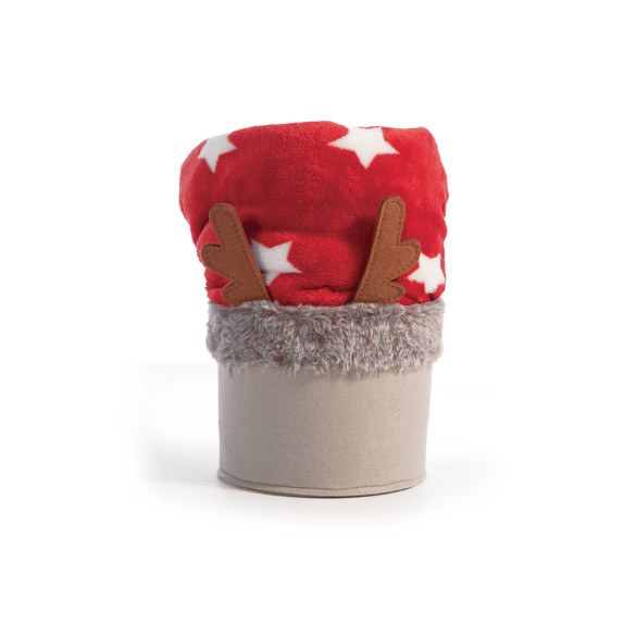 Χριστουγεννιάτικο Καλάθι Με Διακοσμητικό Ριχτάρι Nef-Nef...