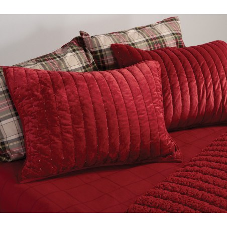 Σετ Μαξιλαροθήκες 2 Τεμαχίων Nef-Nef Sweet Christmas Red 52x72