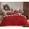 Σετ Μαξιλαροθήκες 2 Τεμαχίων Nef-Nef Sweet Christmas Red 52x72