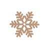 Σετ Σουβέρ Χριστουγεννιάτικα 4 τεμαχίων Nef-Nef Snow Felt Beige 4x10x10