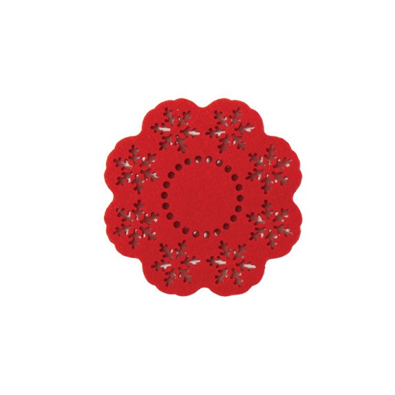 Σετ Σουβέρ Χριστουγεννιάτικα 4 τεμαχίων Nef-Nef Snow Felt...