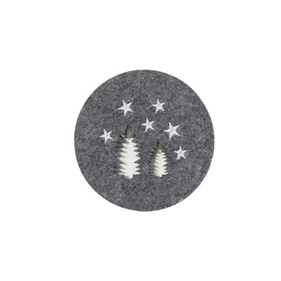 Σετ Σουβέρ Χριστουγεννιάτικα 4 τεμαχίων Nef-Nef Snow Felt...