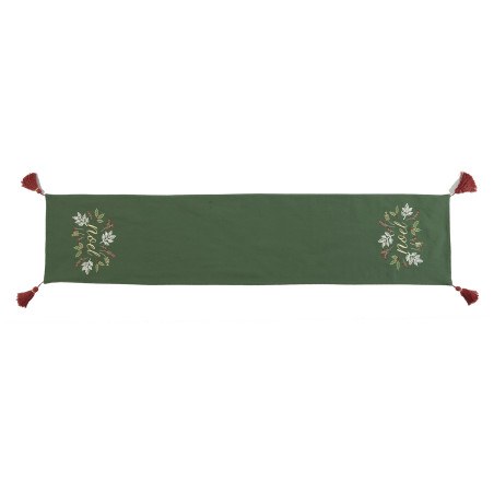 Χριστουγεννιάτικη Τραβέρσα Nef-Nef Noel Verde Green 33x150