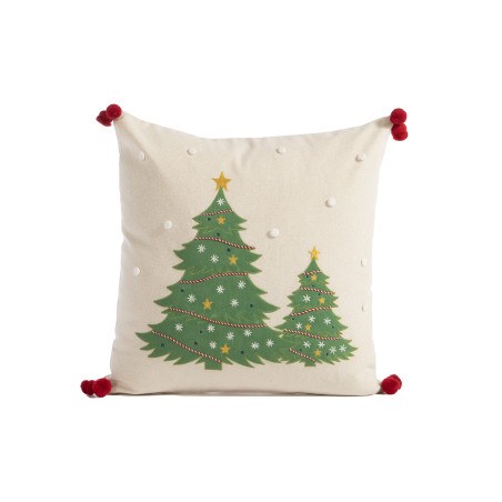 Χριστουγεννιάτικο Διακοσμητικό Μαξιλάρι Nef-Nef Happy Holiday Beige 45x45