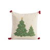 Χριστουγεννιάτικο Διακοσμητικό Μαξιλάρι Nef-Nef Happy Holiday Beige 45x45