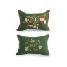 Χριστουγεννιάτικο Διακοσμητικό Μαξιλάρι Nef-Nef Noel Verde Green/Red 30x45
