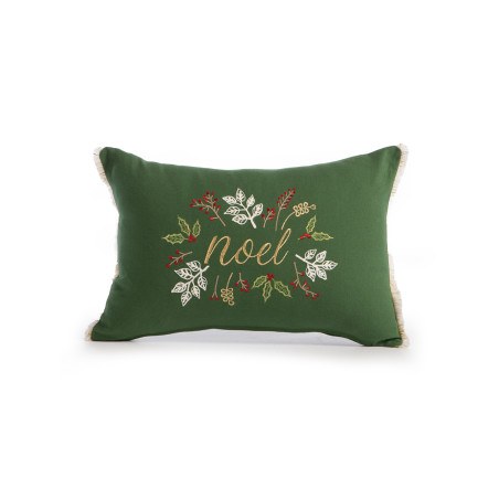 Χριστουγεννιάτικο Διακοσμητικό Μαξιλάρι Nef-Nef Noel Verde Green/Red 30x45