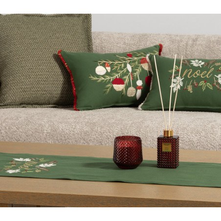 Χριστουγεννιάτικο Διακοσμητικό Μαξιλάρι Nef-Nef Noel Verde Green/White 30x45