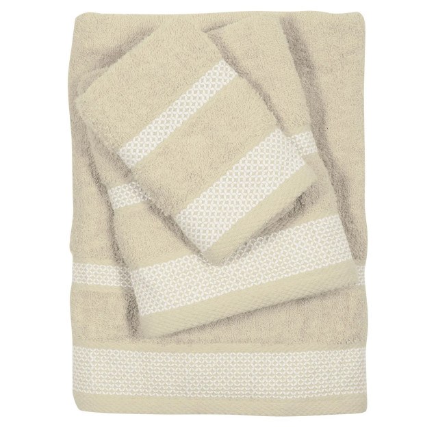 Σετ Πετσέτες 3 Τεμαχίων Das Home 0650